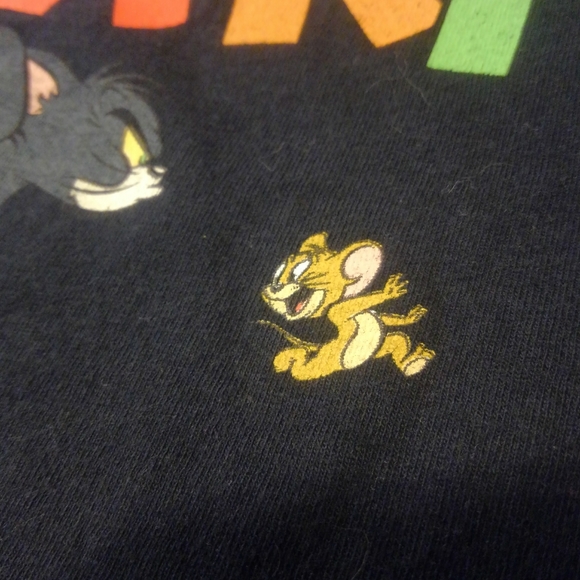 🐈 🐀 Tom and Jerry Shirt 🔥 Large 📺 Cartoon TV Classic Cat 😺 & Mouse 🐀 😊 - Picture 3 of 10